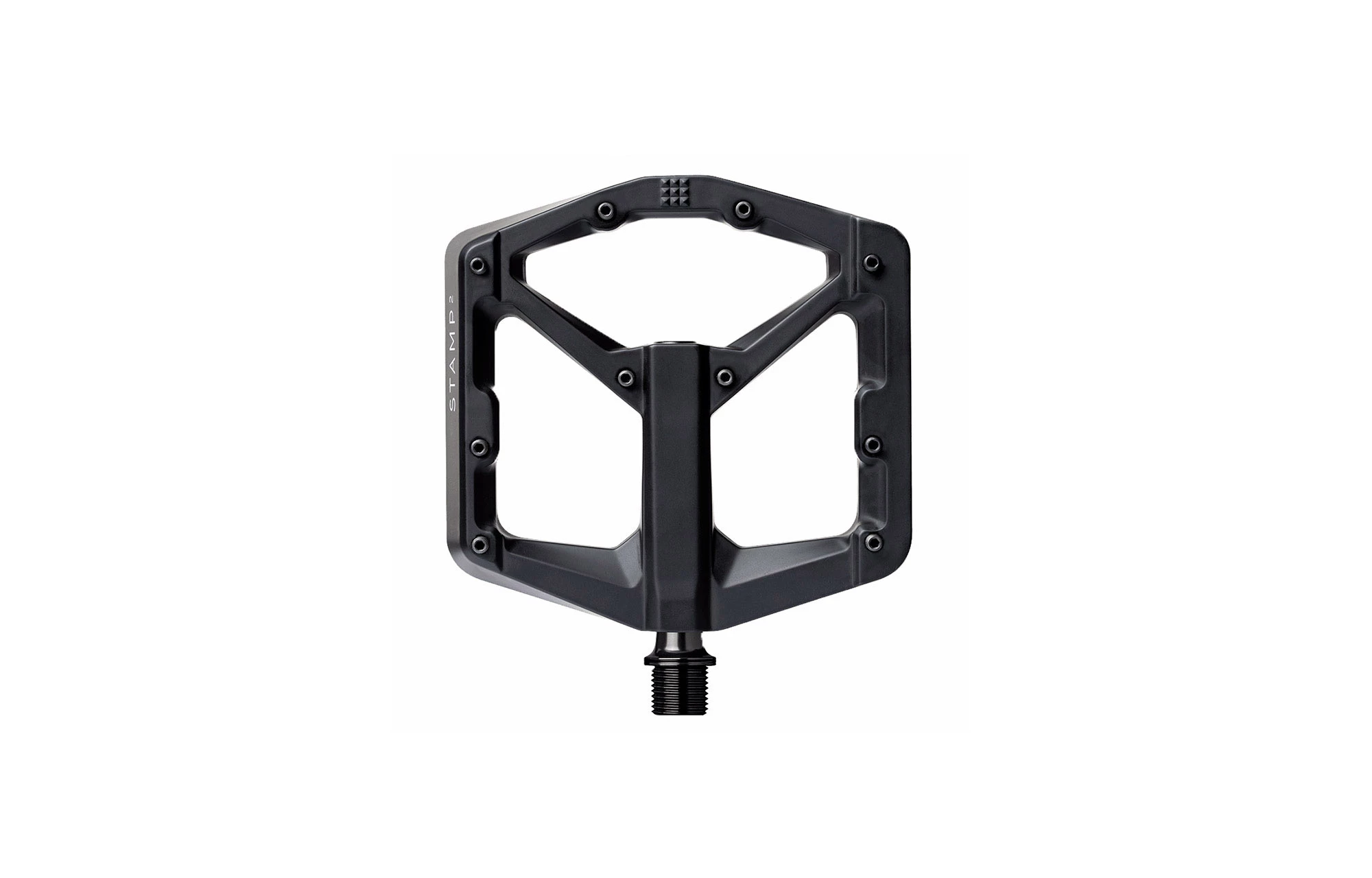 PEDALES CRANKBROTHERS STAMP 2 LARGE BLACK V2 1 PEDALES CRANKBROTHERS STAMP 2 LARGE BLACK V2
